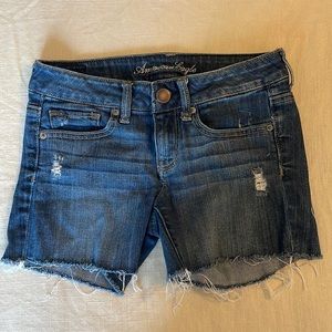 American eagle stretch shorts size 2
